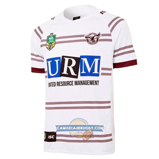 Camiseta Manly Warringah Sea Eagles Rugby 2018 Segunda